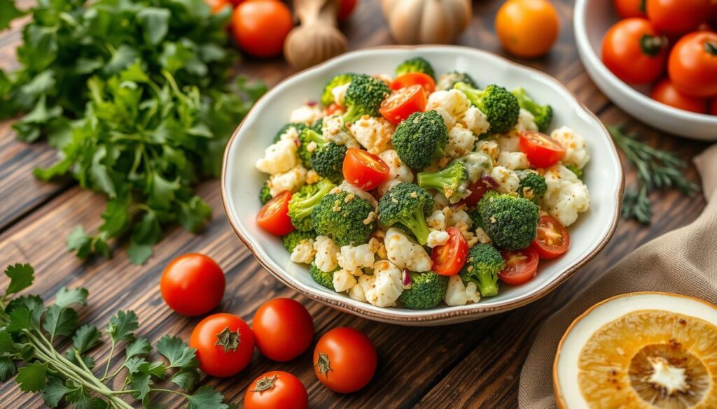 Broccoli Cauliflower Salad Serving Suggestions Broccoli Cauliflower Salad Serving Suggestions