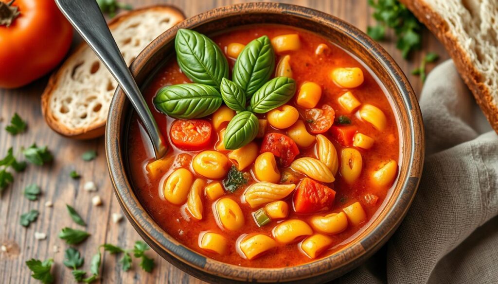 Classic Pasta Fagioli with Ditalini
