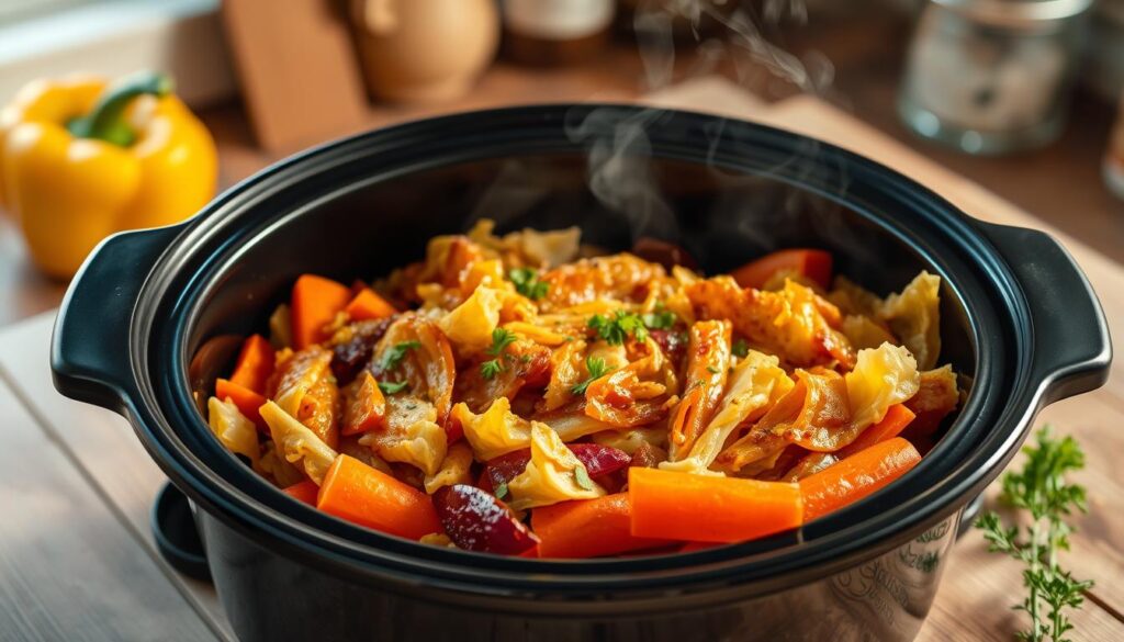 slow cooker cabbage recipes