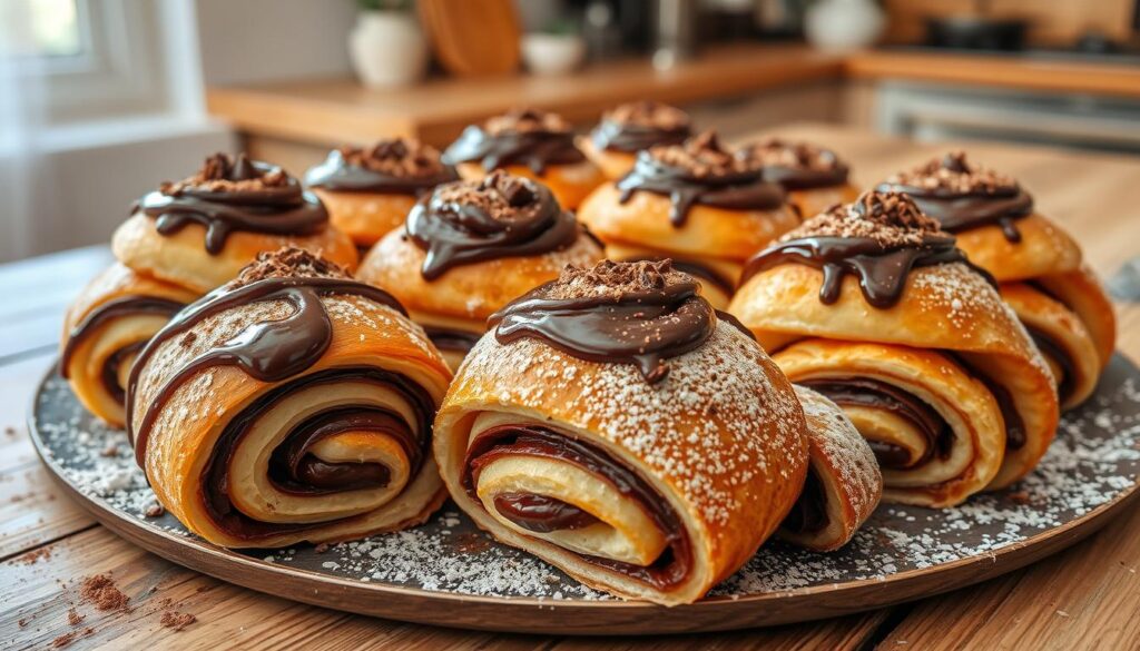 chocolate rolls