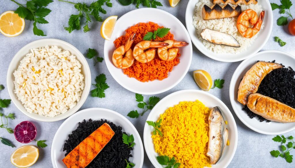 rice recipes for fish