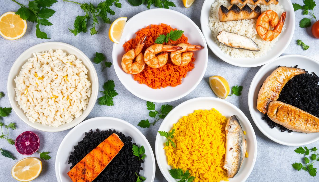 rice recipes for fish