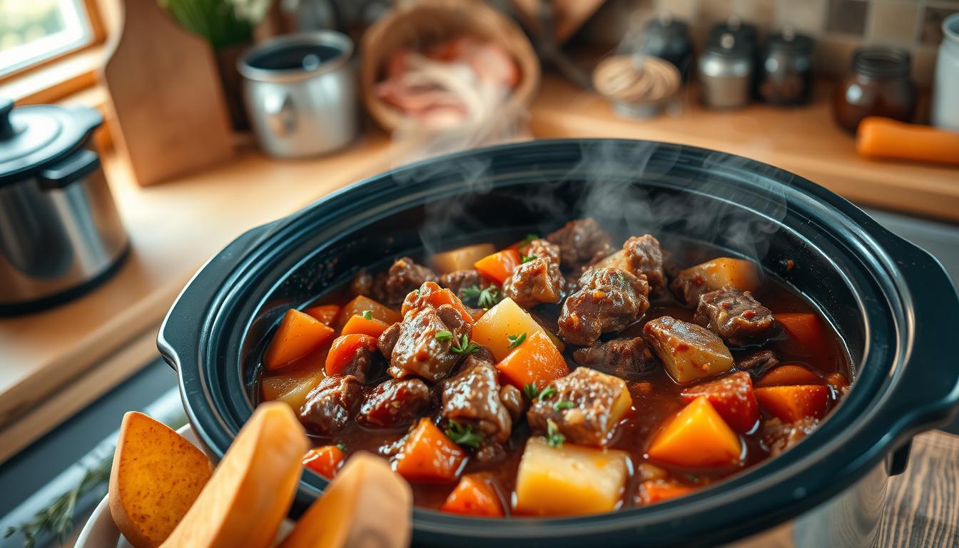 beef stew recipe crock pot