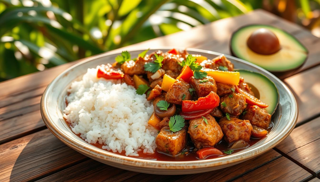 brown stew chicken recipe