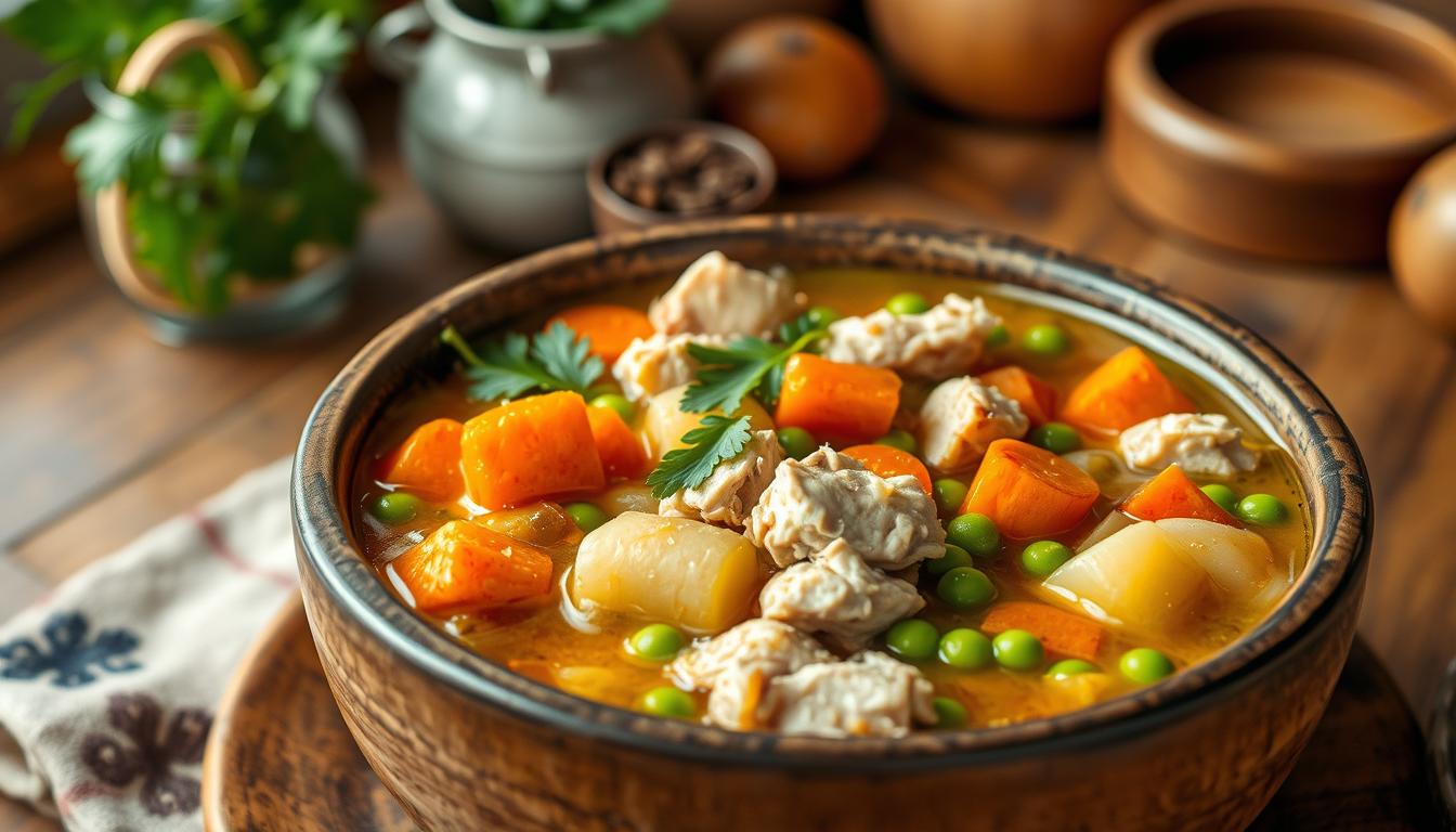chicken vegetable soup recipe
