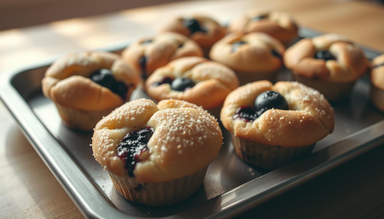 mini blueberry muffin recipe