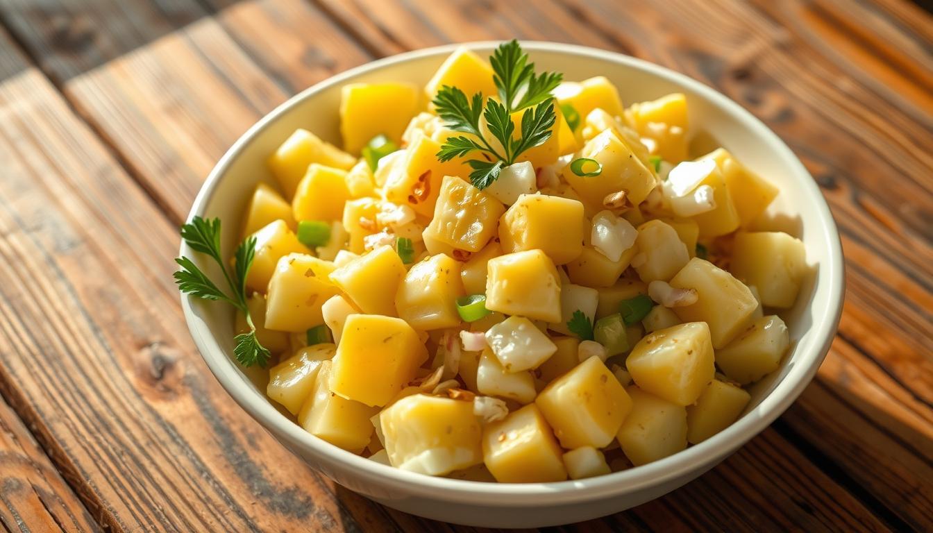 potato salad with egg